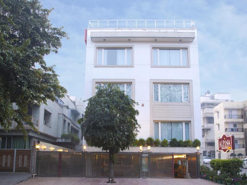 阿尔皮纳及套房酒店 新德里 外观 照片